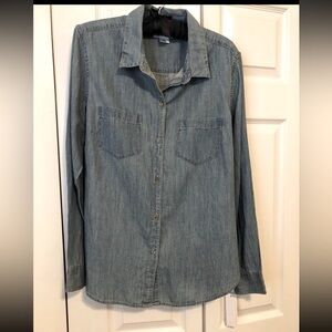 Liz Claiborne Denim Shirt- New With Tags!!